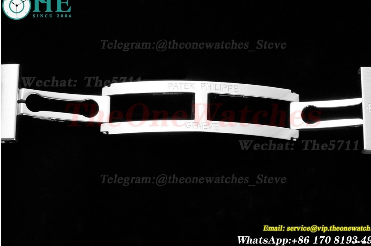 Nautilus 5740 40mm A240 Stk SS SS GRF White 0307